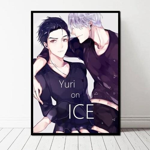 5D Diamond Home Decoration Embroidery Yuri On Ice Animation Painting Picture Cross Stitch Full Square Drill Gift Wall Sticker
