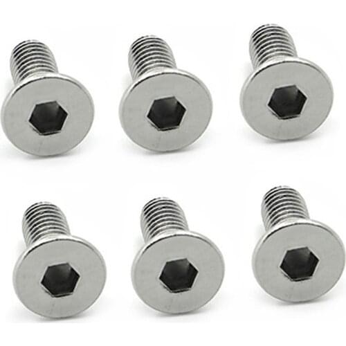 6 x Brake Disc Rotor Screws Bolts Stainless Steel for Audi A1 A2 A3 A4 A5 A6 Audi TT fit CITROEN BERLINGO,C1,C2,C3,C4,C5