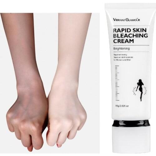 80g Rapid Skin Bleaching Cream Whitening Brightening Moisturizing Long-lasting Soothing Repairing Body Lotion Non-irritating