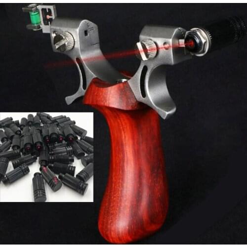 2PCS Slingshot Accessories Laser Calibration Instrument Locator Infrared Laser Light Laser Aim Red/Blue Laser Sight