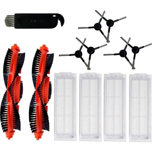 Side Brush HEPA Filter Main Brush for Xiaomi Mijia STYJ02YM for Conga 3490 for Viomi V2 PRO V-RVCLM21B Vacuum Spare Part