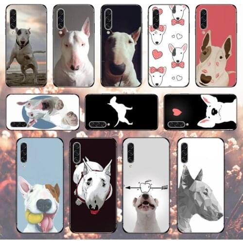 Bullterrier bull terrier dog Phone Case For Samsung S 7 8 9 10 20 A 21S 20e 50 51 71 note9 10 J4 plus 20 ultra