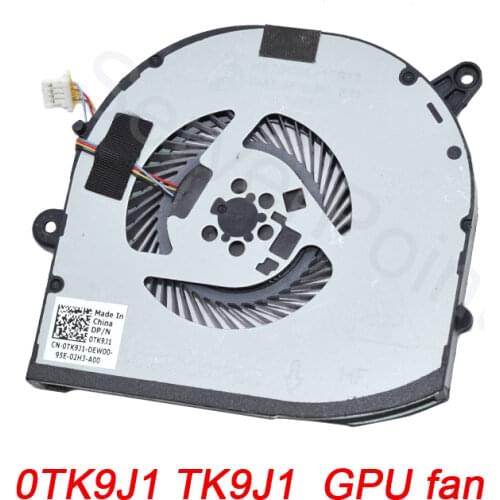 Well Tested CPU GPU Cooling Fan 0TK9J1 TK9J1 NS75C01-17G12 0VJ2HC VJ2HC For DELL XPS 15 9560 series Precision 5520 M5520