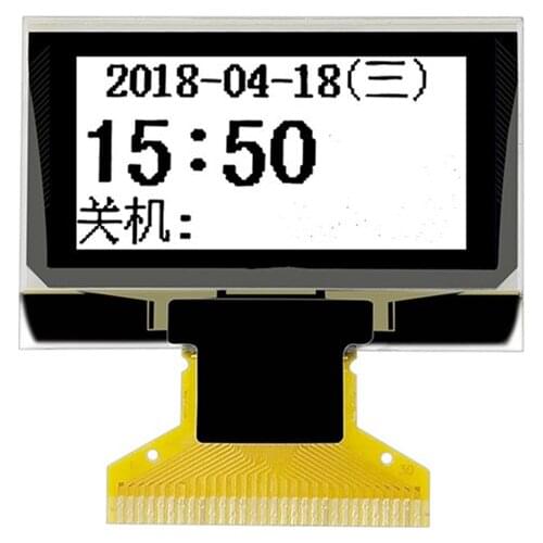 1.3 inch 30PIN White OLED Screen SSD1306 Drive IC 128*64 Parallel/SPI/I2C Interface