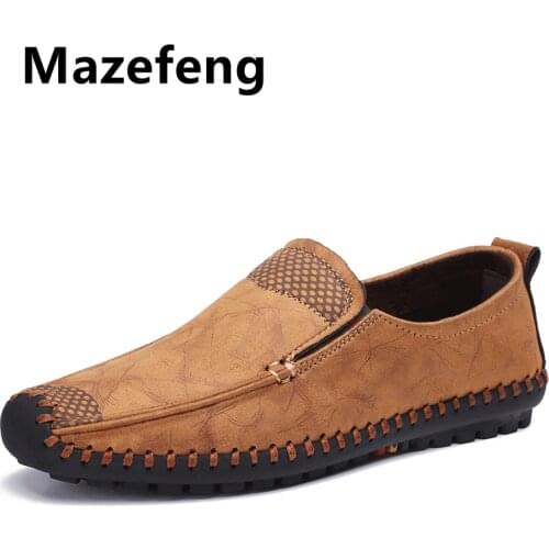 Patent Leather Men Casual Shoes Brand 2020 Italian Men Loafers Moccasins Breathable Slip on Black Driving Shoes Plus Size 38-44