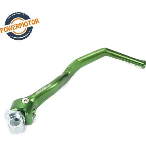 Motorcycle CNC Aluminum Starter Lever Pedal Forged Kick Start For KAWASAKI KX250F 2013 2014 2015 Motocross Pit Bike Dirt Bike