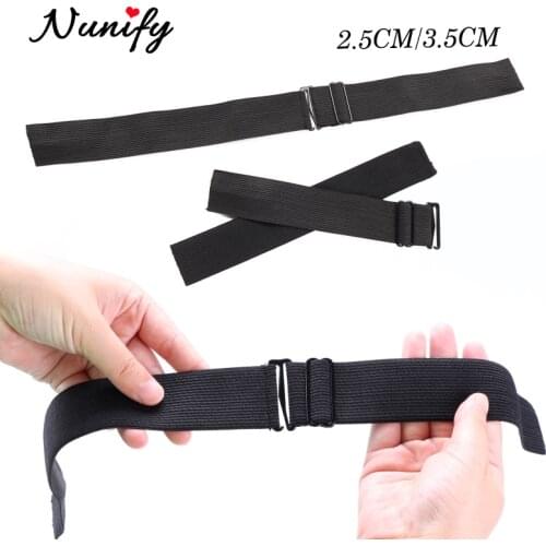 Nunify Adjustable Elastic Band For Wigs Making Wig 1Pcs Accessories Wholesale Black Color Lace Wig Cap Net Sewing