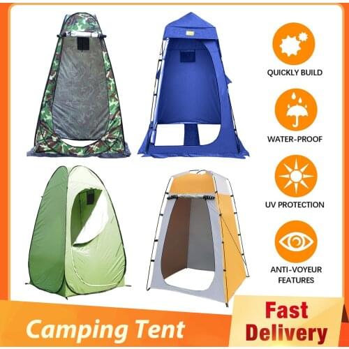 Camping Tent Portable Privacy Tent Pop-Up Changing Room Tent Shower Toilet Shelter Camping Tent For Camping Outdoor Beach