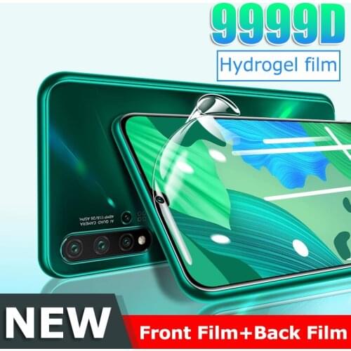 Front Hydrogel Film For Huawei P20 P30 Pro Lite Screen Protector For Huawei Mate 20 30 Pro Lite Cover Film Not Glass