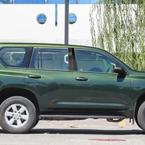 It Is Suitable For Toyota 10-18 The Carbon Fiber Landcool Road Zeprado Post Sticker Toyota Land Cruiser Prado