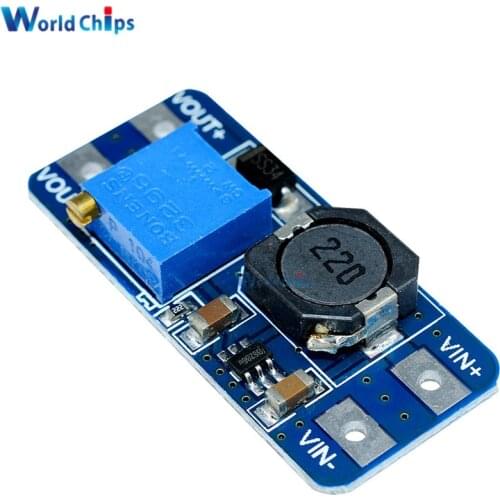 5PCS MT3608 2A Max DC-DC Step Up Converter Booster Power Supply Module Boost 2V - 24V to 5V 9V 12V 28V For Arduino LM2577