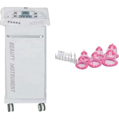 Hot Sales! Multifunctional Breast Analyzing Electric Vacuum Breast Enlargement Massager Machine for different Breast Cups