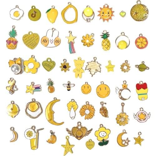 XL Enamel Yellow Bracelets