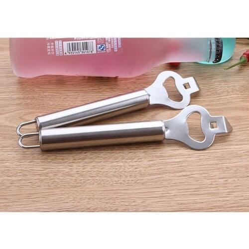 1PC New 2 in 1 Can Opener Stainless Steel Manual Can Opener Bottle Opener Easy Can Opener KX 251