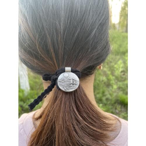 12pcs mountain sun elastic hair band Hair jewelry