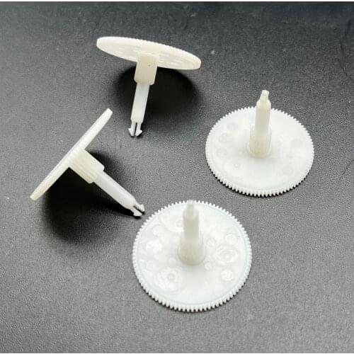 4pcs Plastic gear for cassette deck audio fax machine copier CD/VCD/DVD/LD player