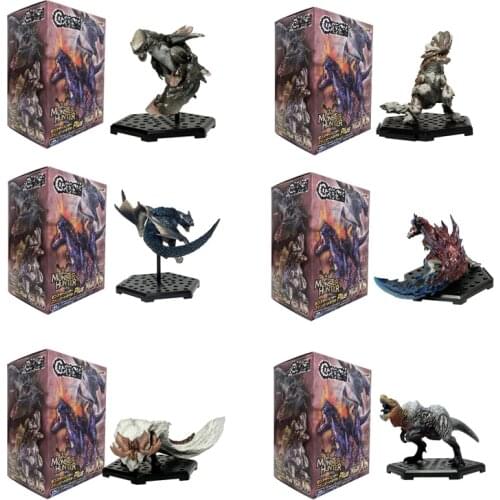 Anime Monster Hunter World ICEBORNE DLC Plus Vol15 PVC Action Figure Dragon Decoration Toy Model Collection Christmas Gifts