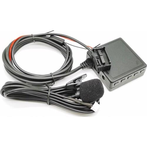 Car Bluetooth 5.0 Wireless HIFI Bluetooth Aux Microphone Adapter TF USB Flash Drive for Ford Fiesta Mondeo Focus Transit Fusion