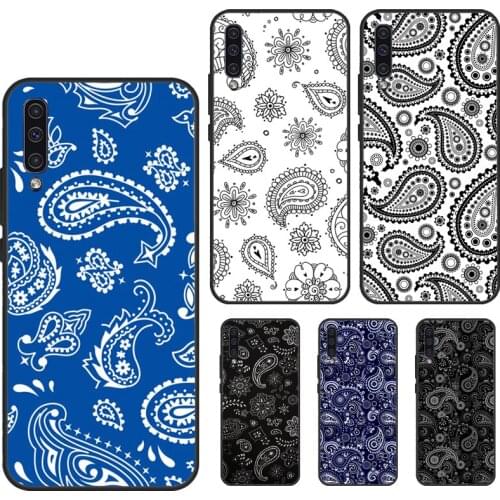 Bandana Seamless Pattern Soft Case For Samsung Galaxy A51 A71 A11 A31 M21 M31 A40 A10 A30 A50 A70 A21S A20e Cover