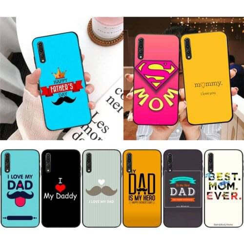 Zororong the best MOM DAD Phone Case For Xiaomi 9 10 11 PRO LITE Redmi NOTE 7 8 9 A PRO K20 30 PRO