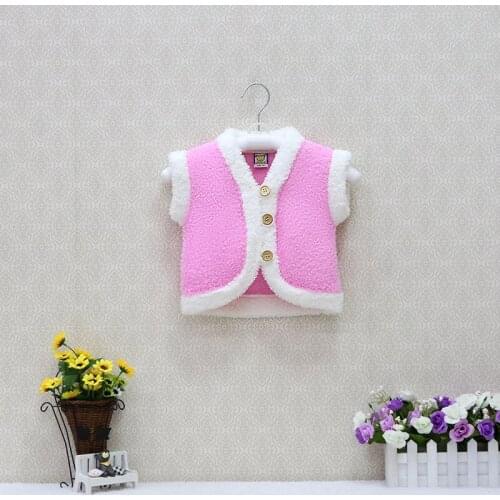 Baby Coral Fleece Boys Clothes Long Sleeve Warm Girls Coats Toddler button Suits winter warm clothing christmas