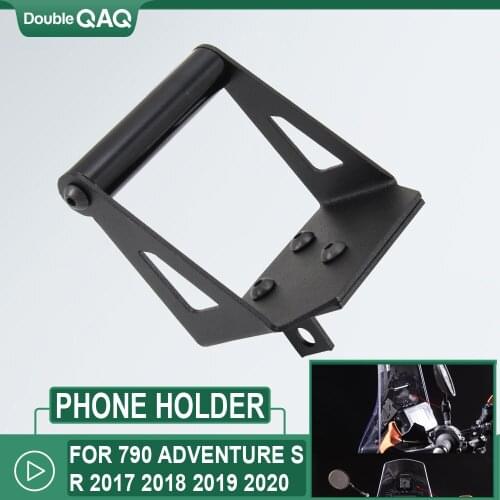 FOR 790 ADVENTURE S R 2017 2018 2019 2020 Motorcycle GPS Navigation GPS Plate Bracket Adapt Holder