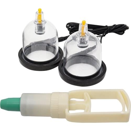 Electric Shock Nipple Sucker Stimulator Breast Suction Pump Enlarger Electroshock Sex Toy Nipples Electrical Sex Adult Games