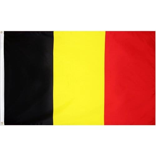 Belgium National Flag Football Banner Polyester Flag 90*150cm For Festival Home Garden Decoration Party Supplies