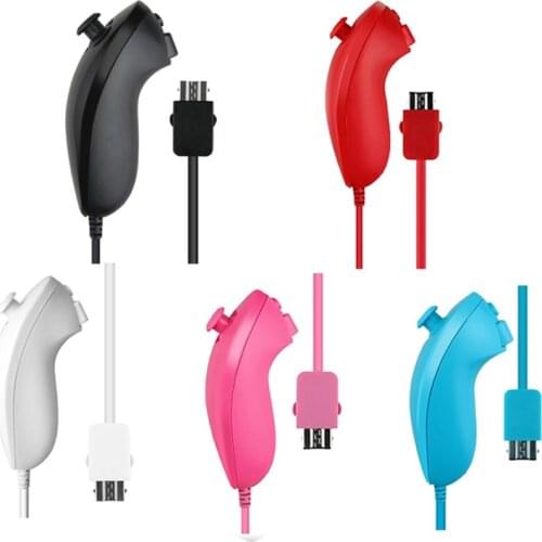 Nunchuck Game Controller For Nintendo Wii Game Controller Joystick Gamepad For Wii Gaming Accessories