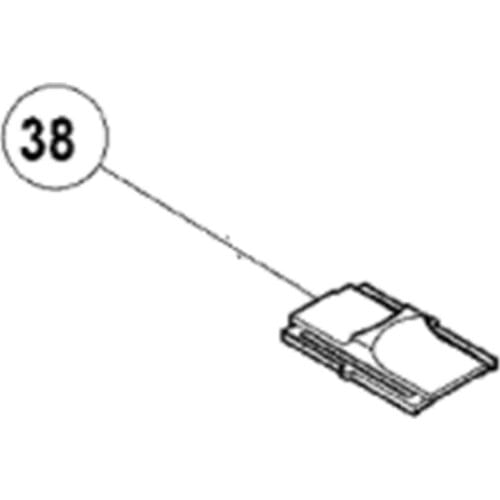 Button switch for HIKOKI DS14DVB DS18DVB2 FDS12DVA FDS9DVA 318234