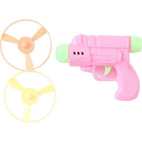 Art Creativity Super Saucer Disc Launcher Toys Disk Shooter Sets with Super Fun Outdoor Flying Toys for Kids Great Birthday Part