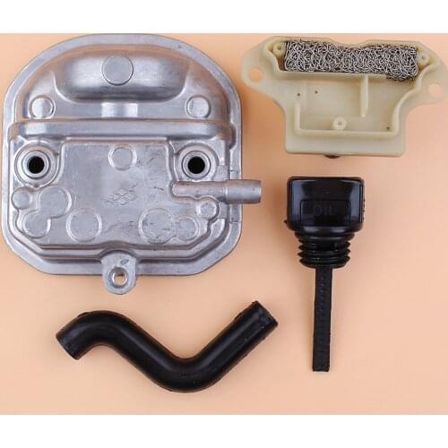 Cylinder Head Cover Seal Fuel Filter Hose Kit Fit Honda GX35 GX35NT HHT35S Small Engine Motor Trimmer Brushcutter Blower Mowers