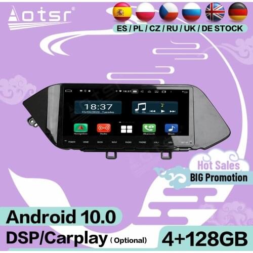 2 Din Multimedia Stereo Android Video Player For Hyundai Sonata 2019 2020 GPS Navigation Headunit Audio Radio Receiver Head Unit