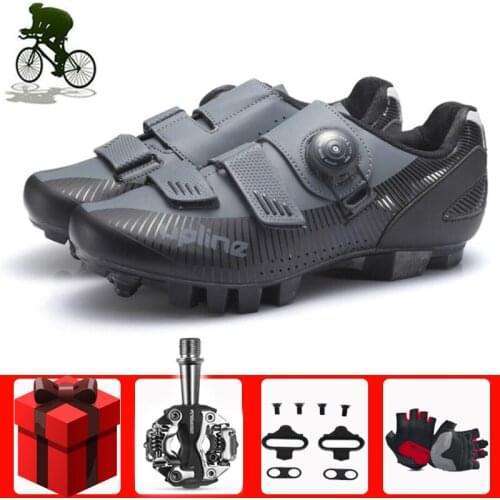 Cycling Shoes Sapatos Ciclismo MTB Bike Men Sneakers Fast Auto-lock Ultralight Breathable Sports Bicycle Shoes Athletic Sneakers