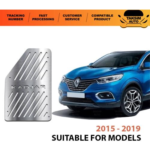 Renault Kadjar For Chrome Foot Rest Pedal Car Compatible With Quality Car Accessory