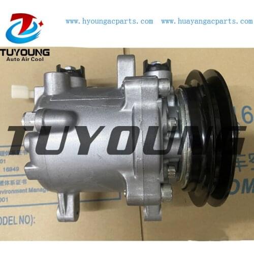 SV06E Compressor Car Air Con For 155 Kubota Excavator ALL KX080-3 KX121 KX121-3 4472605351