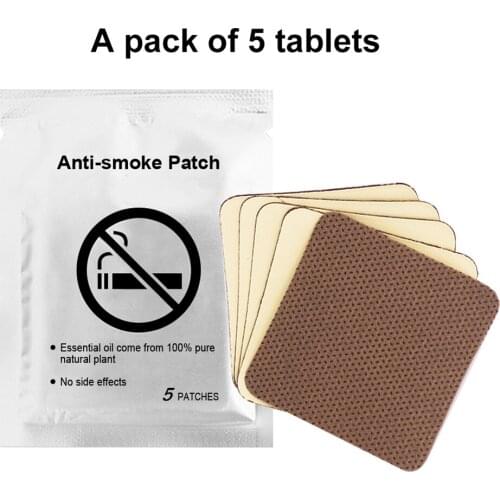 100% Natural Ingredient Anti Smoke Patch Stop Quit Smoking Cessation Chinese Herbal Medical Plaster Health Care