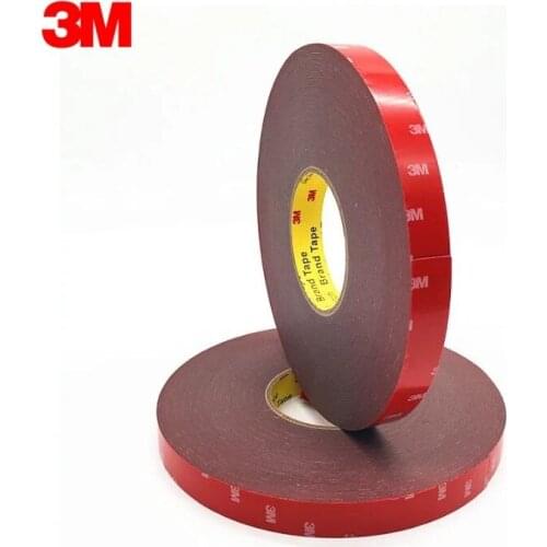 3M 4229 Acrylic Foam Tape Double Sided Strong Adhesive Magnetic Tape, Acrylic Foam ,Gray ,Roll