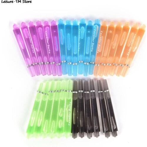 6Pcs/lot New Sale with O Ring 2BA Thread 5 Colors Nylon Dart Shafts Dart Accessories 45mm