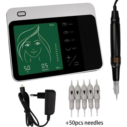 Free DHL Third Generation Tattoo Machine Microblading Semi Permanent Makeup Machine Device for Ombre Brows Lips Makeup Beauty