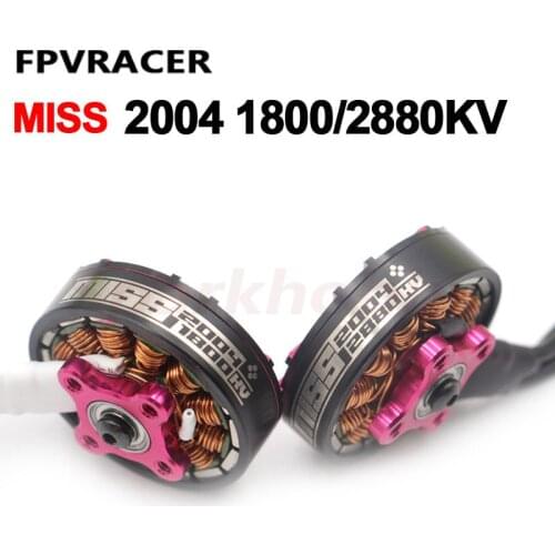 4PCS LDARC FPVRACER MISS 2004 1800KV 2880KV 3-6S 5inch FPV Brushless Motor for 3-5inch Propeller Airplane Crossing Machine RC