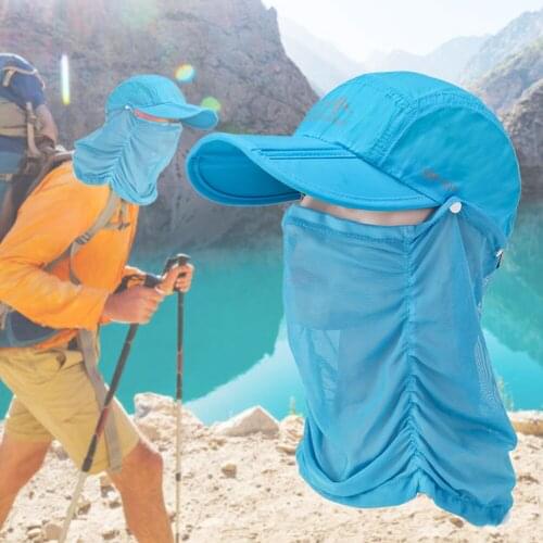 Sun Hat Quick-drying Multifunctional Outdoor Sports Cap with Adjustable Buckle for Unisex Wear
