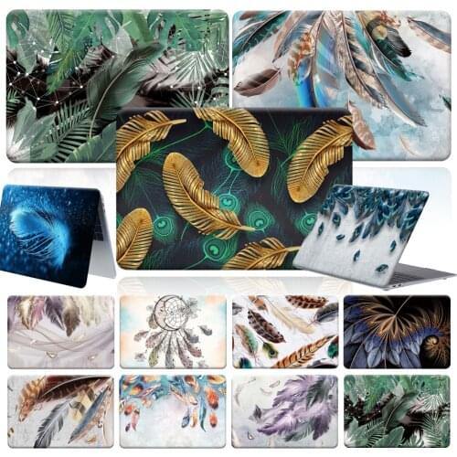 Feather Case for Macbook Pro 13 Case A2289 A2251 2020 Touch Cover for Macbook Air 13 A2337 Pro 16 12 15 11 A1708 A1990 Case