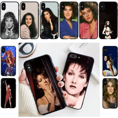 YNDFCNB Celine Dion Phone Case For iPhone 11 8 7 6 6S Plus X XS MAX 5 5S se 2020 11 12pro max iphone xr case