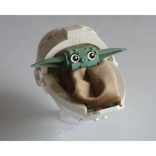 Baby Yoda Figure Model Building Blocks Diy Toys Bricks Creative Christmas Gift for Kids Gifts