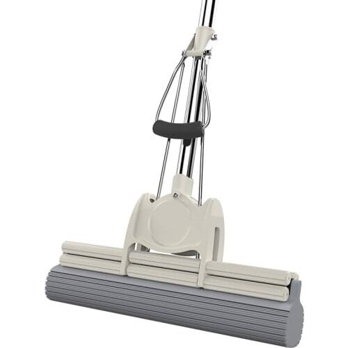 Sponge Touchless Mop Dust Clean Up Squeeze Laminate Flooring Mop Tile Home Cleaning Limpeza De Casa Kitchen Tools DE50TB