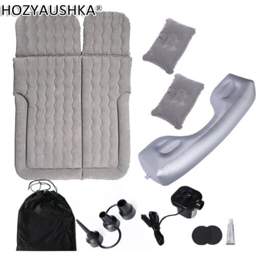 HOZYAUSHKA Car dual-purpose inflatable bed SUV off-road car two in one inflatable bed Car travel bed