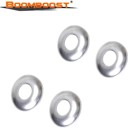 4 PCS ABS Chrome Interior Door Lock Pin Knob Cover Trim For BMW 3 Series E90 F30 F31 320 328 335 Z3 E36 Grommet Ferrule Covers