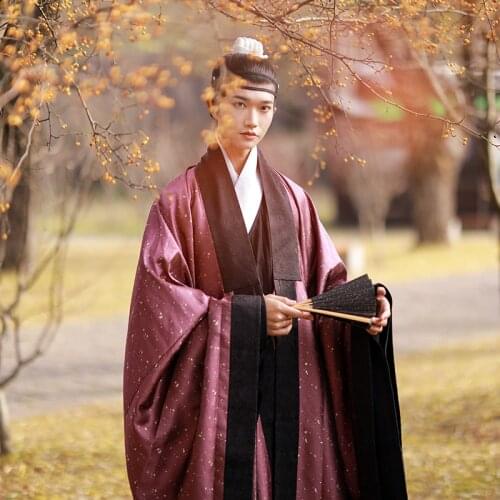 Chinese Style Clothes For Women/Men Traditional Classical Dance Clothes Ming Dynasty Traditional Ancient Big Sleeve Cloak