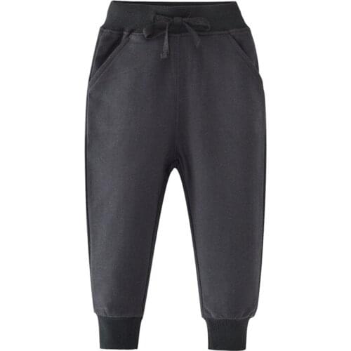 2-7T Boys Girls Sweatpants for Autumn Spring Baby Clothes Drawstring Children Trousers Long Pants for Kids Boys Girls Clothing